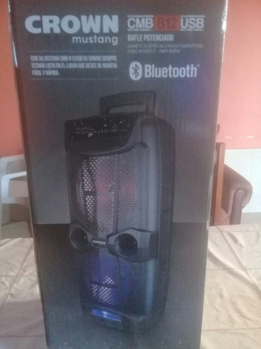 Parlante Portatil 6000w Pmpo Crown Mustang