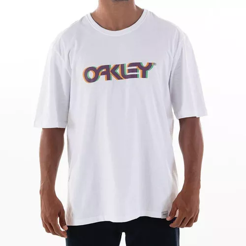 Camiseta Oakley Branca Masculina