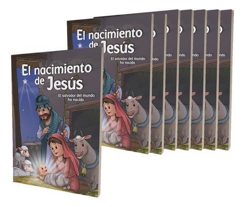 El Nacimiento De Jesús (a Color) Paquete De 7