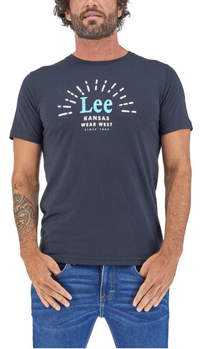 Playera Lee Hombre Manga Corta R01