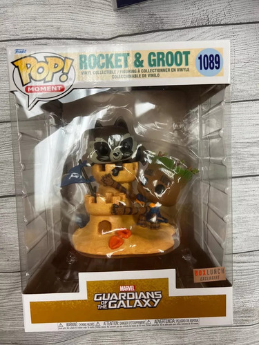 Funko Pop Rocket Y Groot 1089 Marvel Guardianes De Galaxia