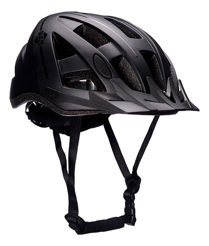 Casco Bicicleta Bulit Ultra Liviano Con Luz Led - Negro L