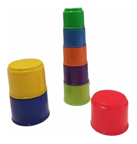 Juego Encastre Torre Apilable Calesita Didactico 611