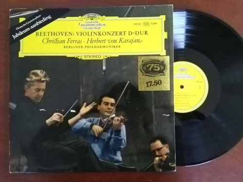 Vinilo Beethoven Concierto Violin 61 Ferras Karajan