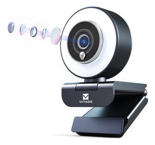 Camara Transmision Luz Anillo Ajustable Full Hd 1080p Dual