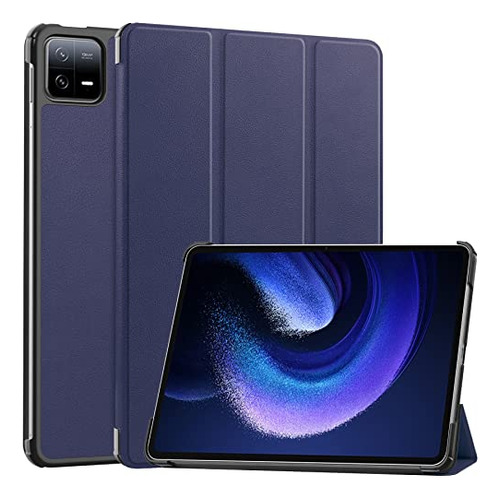 Funda Smart Case Para Xiaomi Pad 6 11 Pulgadas Azul Navy  