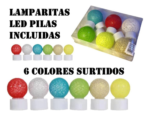 Luz Lampara Led Niños A Pila Candy Bar Espantacuco 6 Colores