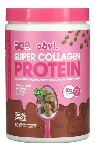 Obvi, Proteína De Supercolágeno De Tipo 1 Y 3 390 G Mf Sfn