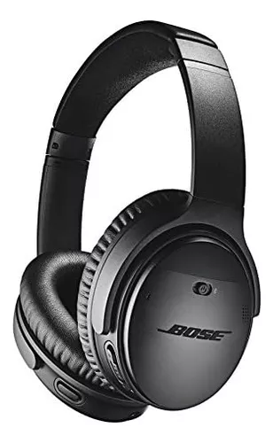 Bose QuietComfort 35 (Serie II) - Auriculares inalámbricos, cancelación de  ruido, color negro (renovado)