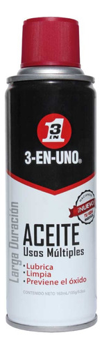 3-en-uno Aceite Aerosol 5.5oz 10 Piezas