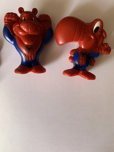 Colección 4 Figuras Completa Spiderman- Kelloggs Originales (Usado)
