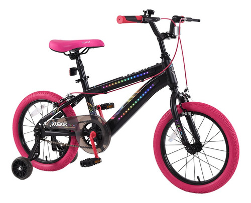 Bicicleta Para Niño De Montaña Neon Rodada 16 Kubor Color Rosa Tamaño del cuadro unitalla