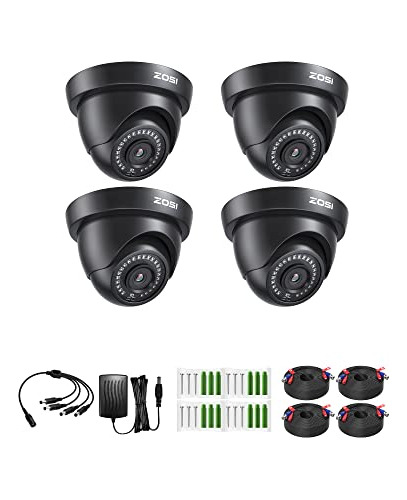 Zosi 4 Pack 1080p 2.0mp 1920tvl Cámaras De Seguridad Hd-tvi