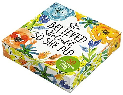 She Believed She Could, So She Did Insight Cards (deck Of 50
