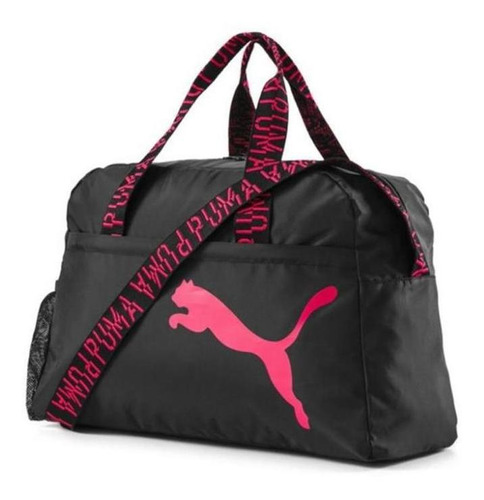 Bolso Puma Training At Ess Grip Negro Rosa