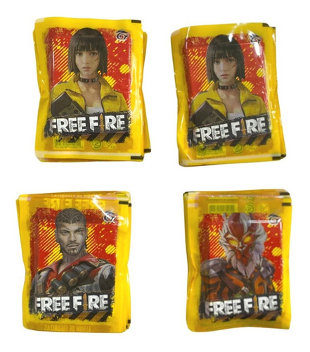 50 Sobre De Figuritas Free Fire