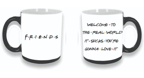 Taza Mágica Friends Personalizada