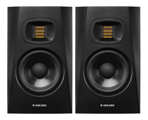 Adam Audio T5v Monitores De Estudio Precio X Par Color Negro 110V