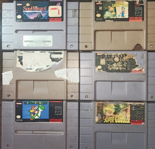 Juegos Super Nintendo 