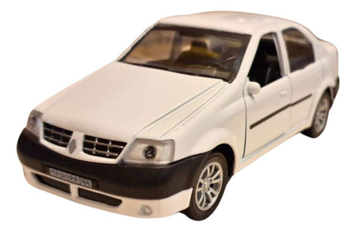 Renault Logan Blanco - Escala 1:36