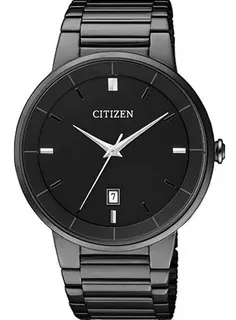 Reloj Citizen Quartz Analog Bi501750e Hombre Color de la malla Negro Color del bisel Negro Color del fondo Negro