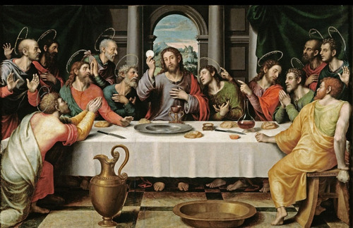 Cuadro Famoso La Ultima Cena 50x75