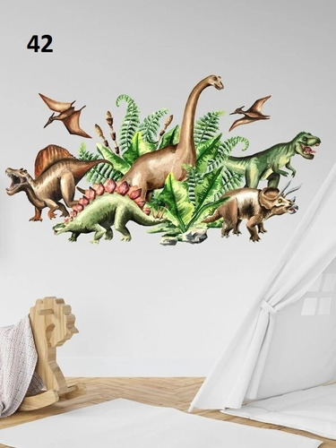 Calcomanías En Vinilo Dinosaurios 42
