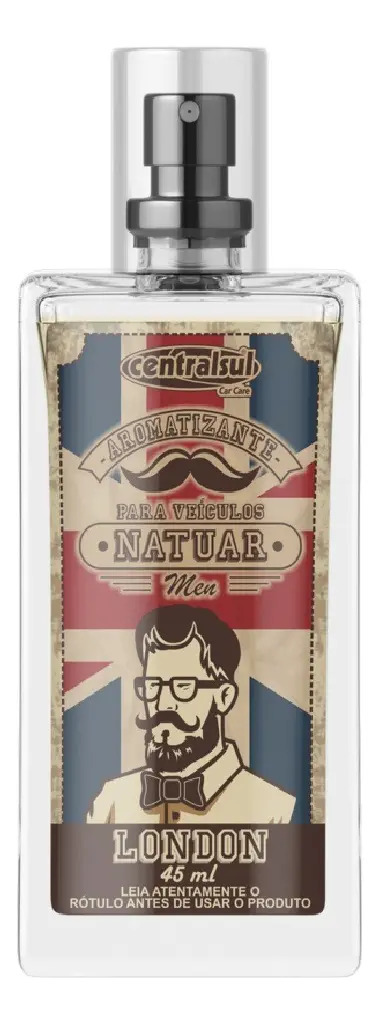 Aromatizante Spray Natuar Men London 45ml Centralsul