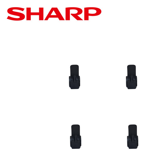 Kit 4 Uñas Inferior Sharp Original Para Mx-m264/314/354n