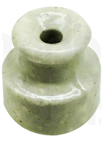 Kit 10 Roldanas Isolador De Porcelana 24 X 24 Com Esmalte