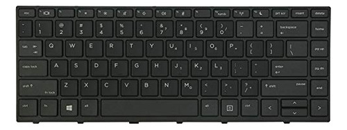 Teclado Us De Repuesto Para Hp Probook 430/440/445 G5 Y