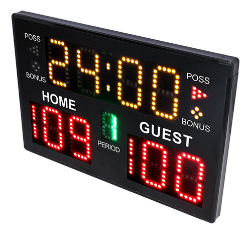 Marcador Electrónico Led Digital De Baloncesto De 11 Dígitos