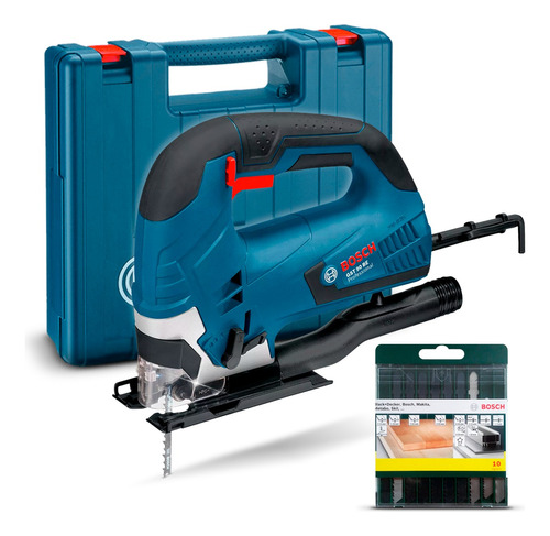 Sierra Caladora Electrica Bosch Gst 90 Be 650w Maletin + Set