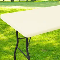 Comprar Mantel Elástico Impermeable Para Mesa Rectangular De 6 Pies