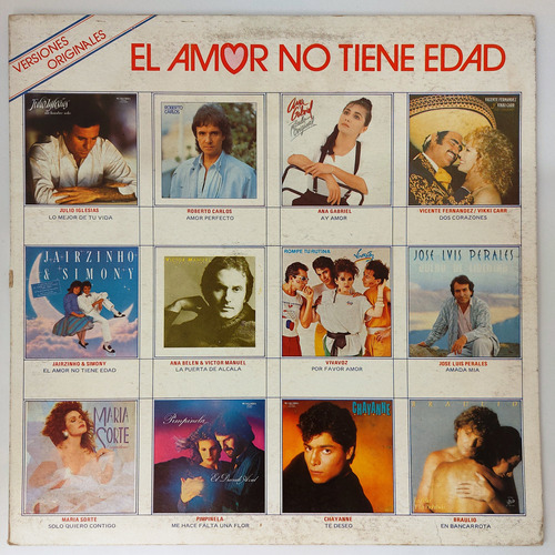 Varios Artistas - El Amor No Tiene Edad   Lp