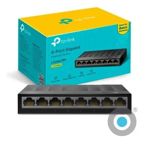 Switch Ls 1008g 8ptos Gigabit