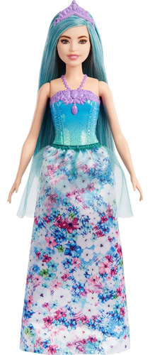 Muñeca Barbie Dreamtopia Royal Con Estructura Pequeña Y Cabe