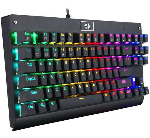 Imagen 4 de 8 de Teclado Gamer Redragon Dark Avenger K568 Qwerty Outemu Red