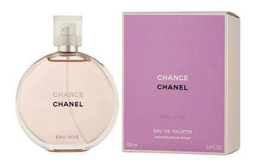 Perfume Chanel Chance Eau Vive - Eau De Toilette 100 Ml