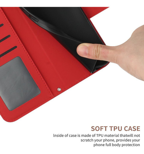 . Funda Tipo Cartera For Motorola Moto E7 Power/e7i Power .