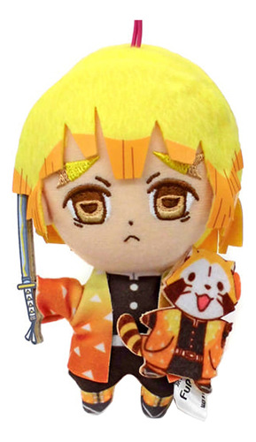 Peluche Mascot Demon Slayer X Rascal Zenitsu 16cm Furyu