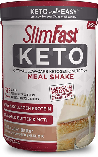 Suplemento Dietético, Keto Batido Ketogenico