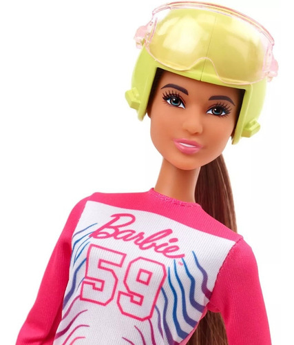 Imagem 3 de 7 de Barbie Winter Articulada Paraolimpica Alpine Alpinista 2021