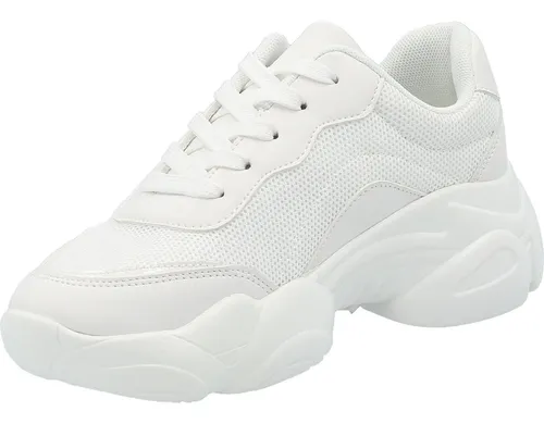Zapatilla Mujer Emily Blanco Azaleia Cuotas sin inter s