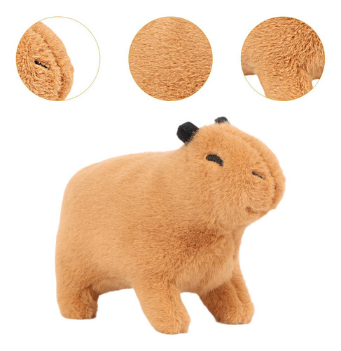 Lindo Juguete De Peluche De Capibara, Regalos Para 17cm