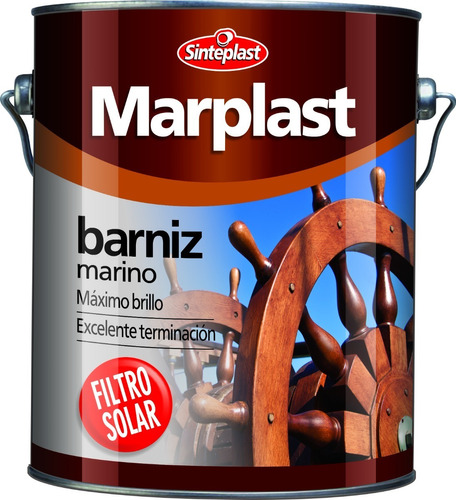 Barniz Marplast Marino Brillante 1 Litro Sinteplast