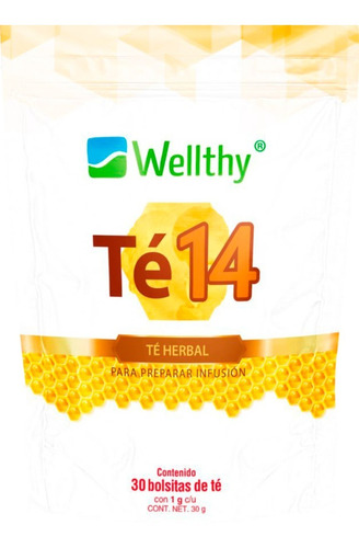 Nutrathy Té14 Mezcla Herbal 30bolsitas 30g 