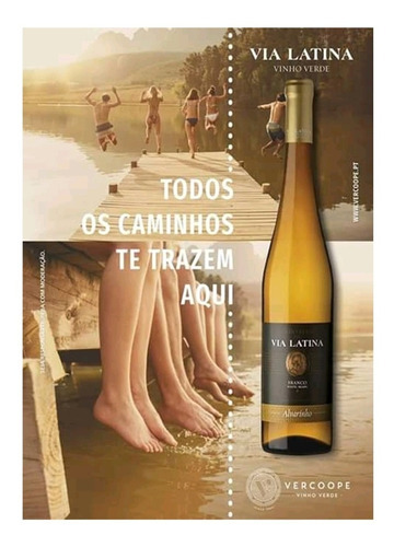 Vino Verde Blanco Alvarinho Via Latina, Vinho Verde 750ml