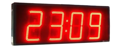 Reloj Cronometro 100 X 40 Para Cancha Sintética Deportiva 