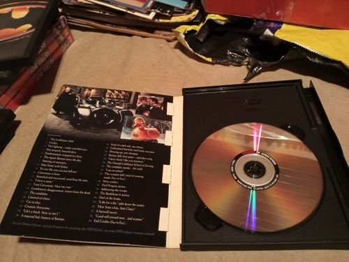 Imagen 2 de 2 de Batman Vuelve Dvd 1° Edicion Usa Original Caja Cartón Gusx
